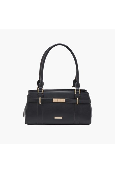 SASHA Solid Tote Bag with Double Handle