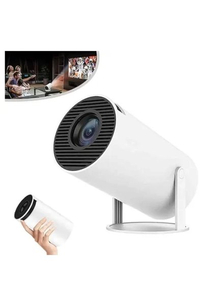 OEM Φορητός Mini Projector HD 720p με Android, WiFi, Bluetooth, περιστρεφόμεν...