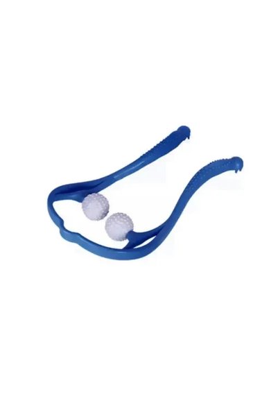 OEM Συσκευή μασάζ για τον αυχένα Ball Roller CX-03 σε μπλε χρώμα