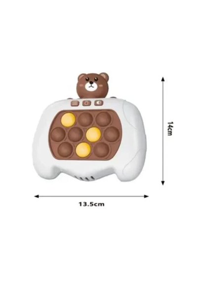 OEM Αγχολυτικό παιχνίδι χειρός 13.5x14 εκ. Bubble Stress Toy - λευκό 82613