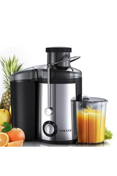 OEM Αποχυμωτής 800W Inox ασημί με δοχείο 1.5Lt Sokany SK-4000