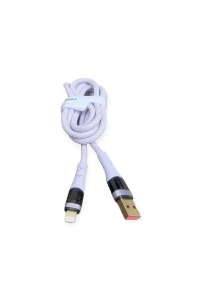 OEM Treqa CA-8812 USB To Lighting Pin 9.1A Cable For IOS 1m σε λευκό χρώμα