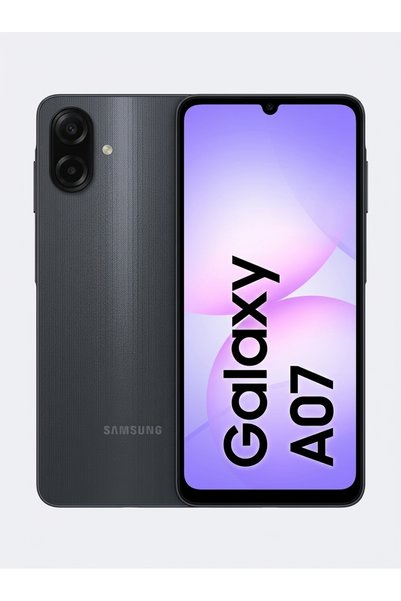Phone سامسونج جالاكسي A07 ثنائي الشريحة أسود 4 جيجابايت 128 جيجابايت 4G - نسخ...