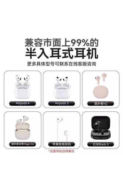 ucuzmi AirPods 3-4 Kulaklıklar için Kulak Ucu-Yeni Nesil ANC Mod Aktif Çalışma Gürültü Azaltma için Kulaklık Pedleri, Airpods 3-4 için Silikon Kulaklık Tıpaları