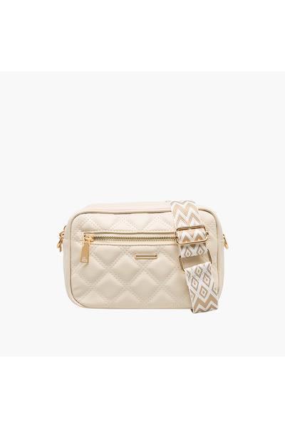 Adore Quilted Crossbody Bag with Adjustable Strap