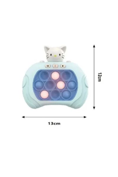 OEM Αγχολυτικό παιχνίδι χειρός 13x12 εκ. Bubble Stress Toy - γαλάζιο 82602