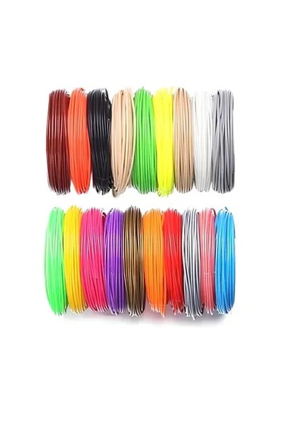 OEM Νήματα PLA για 3D Pen τρισδιάστατης εκτύπωσης 1,75mm 10m σετ 20 τεμάχια π...