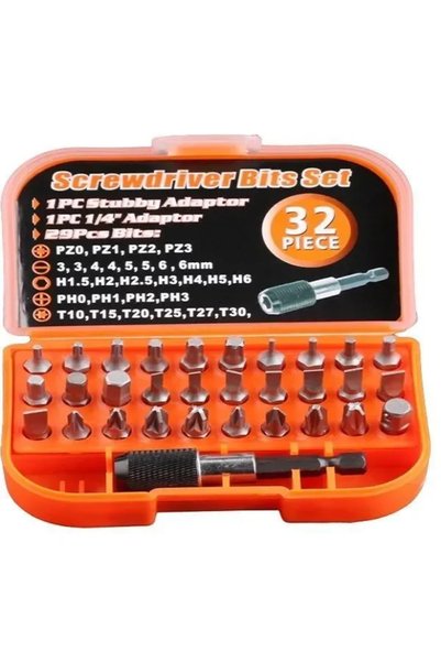 OEM Ανταλλακτικές μύτες κατσαβιδιού Horusdy SDY-94159 σετ 32 τεμαχίων