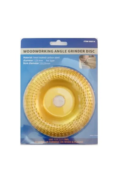OEM Δίσκος Λείανσης Ξύλου για Γωνιακό Τροχό 125mm 66014