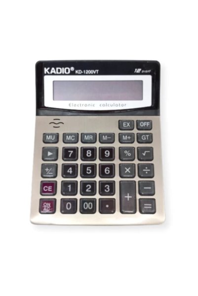 OEM Αριθμομηχανή - κομπιουτεράκι 12 ψηφίων KADIO KD-1200VT Kadio