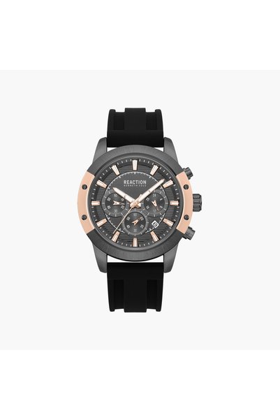 Kenneth Cole ساعة كرونوغراف رمادية اللون للرجال مقاس 45 ملم |   KRWGO0103604