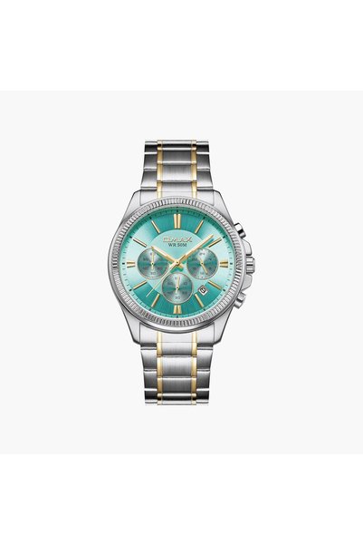 Omax Men's Blue Round 42 MM Analog Watch | 00CFM101T011