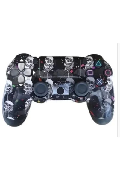 DOUBLESHOCK Ασύρματο Gamepad για PS4 μαύρο νεκροκεφαλές