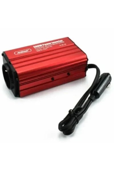 Andowl Αυτοκινήτου τροποποιημένου ημιτόνου 300W για μετατροπή 12V DC σε 220V ...