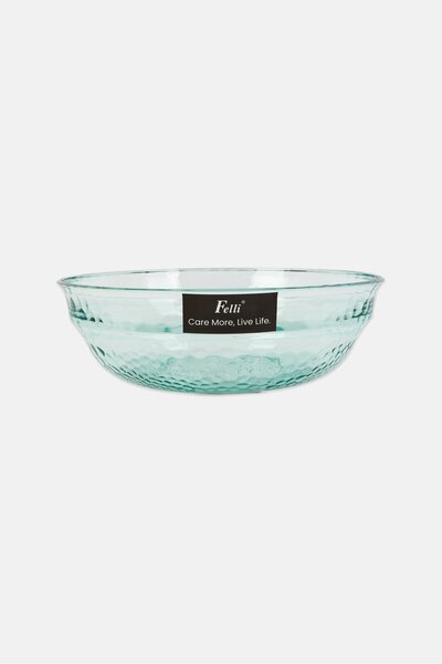 Felli Iced Diamond Salad Bowl, Transparent