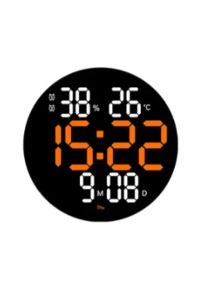 OEM Ψηφιακό ρολόι LED τοίχου με ημερολόγιο/ θερμόμετρο/ υγρασιόμετρο DS-3813L...