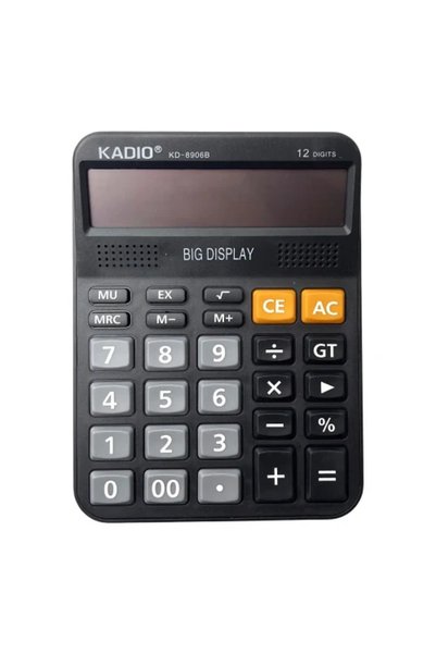 OEM Αριθμομηχανή - κομπιουτεράκι 12 ψηφίων KADIO KD-8906B Kadio