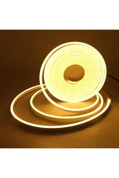 Andowl Ταινία LED εξωτερικού χώρου σιλικόνης 5m κίτρινου φωτισμού IP65 Q-DT05