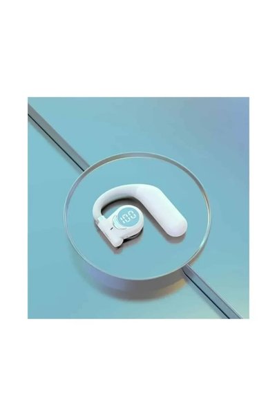 OEM MSL-15 In-ear Bluetooth Handsfree ακουστικό σε λευκό χρώμα