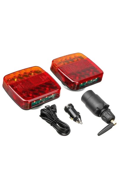 OEM Σετ φώτα τρέιλερ LED με μαγνήτη 24V 2 τεμάχια