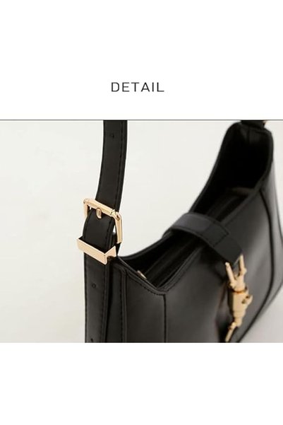 GENERAL Shoulder Bag for Women, Handbag Crossbody Bag, Underarm PU Leather Wallet Tote, Mini Clutch Purse wi