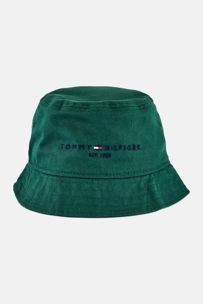 Tommy Hilfiger Men Embroidered Logo Bucket Hat, Dark Green