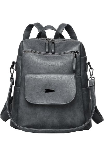 GENERAL WYFJNX PU Leather Backpack Purse for Women Fashion Multipurpose Desig...