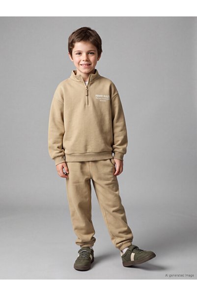 LC Waikiki Quality Pieces from Çelebi Store Printed Boys' Suit