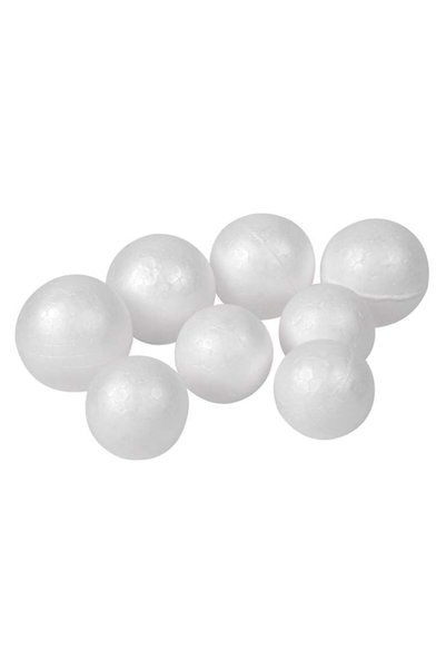 SHOPIENS Set Bile Spuma Polistiren Creatii 4.5-6cm 8 Bucati Shopiens®