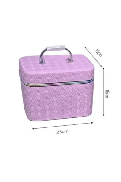 OEM Νεσεσέρ για οργάνωση καλλυντικών 15x16x23 εκ. 99946 λιλά