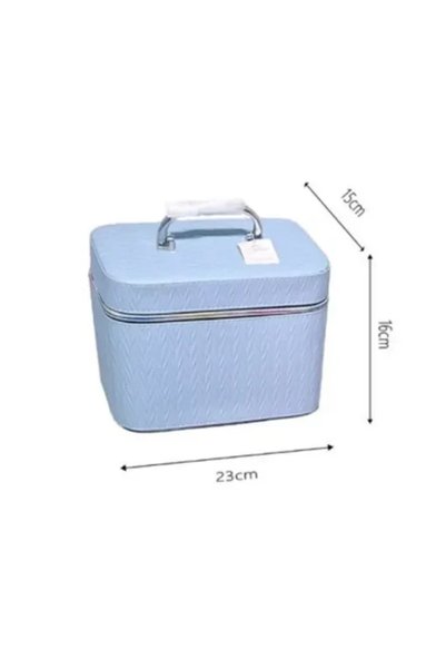 OEM Νεσεσέρ για οργάνωση καλλυντικών 23x16x15 εκ. 99948 γαλάζιο