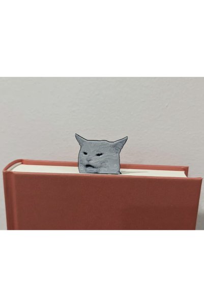 Eilo Funny Cat Meme Bookmark - 2 Pieces