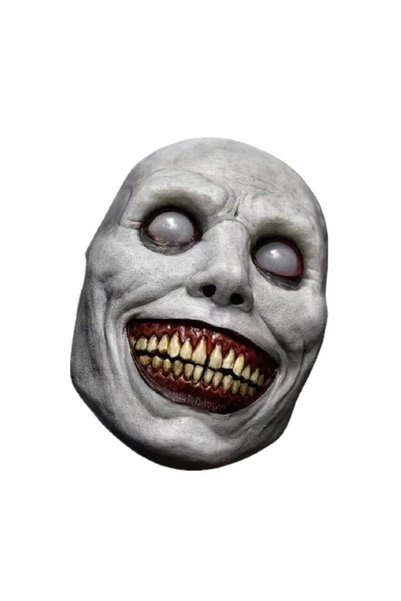 OEM Masca de Halloween din latex, design horror, reglabilă, pentru adulți și copii supravegheati.