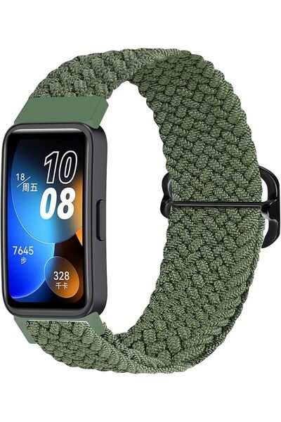 GENERAL حزام نايلون لساعة هواوي باند 10/9/8، أحزمة بديلة قابلة للتعديل، حزام ...