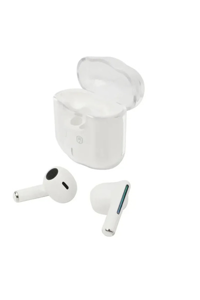 OEM Air-27 Earbud Bluetooth Handsfree ακουστικά με θήκη φόρτισης σε λευκά χρώμα