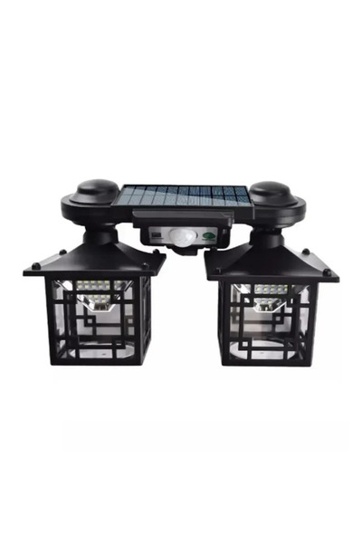 OEM Επιτοίχιο ηλιακό φωτιστικό φανάρι 50W 500lm ψυχρό λευκό 6500K με αισθητήρ...