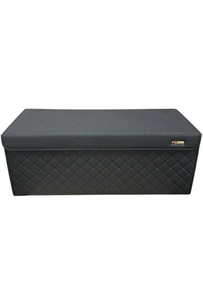 Generic منظم صندوق السيارة، 75×30×30 سم، 3 أدراج، تصميم قابل للطي، قماش فاخر،...