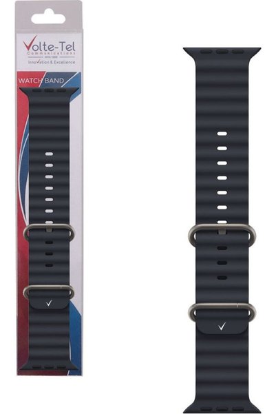 Volte-Tel Λουράκι Apple Watch 42/44/45/49mm Ocean Band Loop Σκούρο Μπλε VT107...