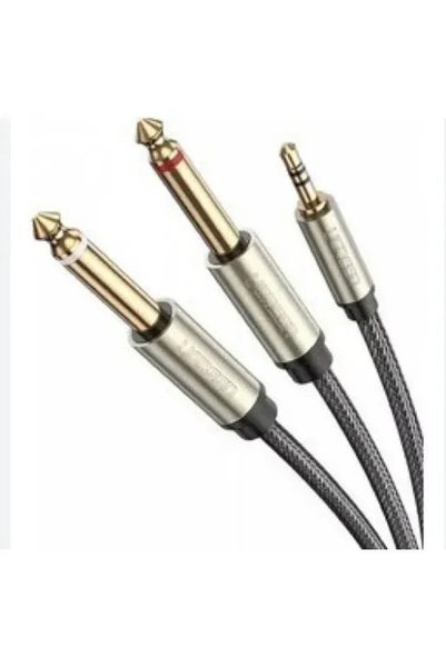 Andowl Καλώδιο ήχου 3.5mm TRS σε 6.35mm 2.0M - Dual interface audio cable Q-H...