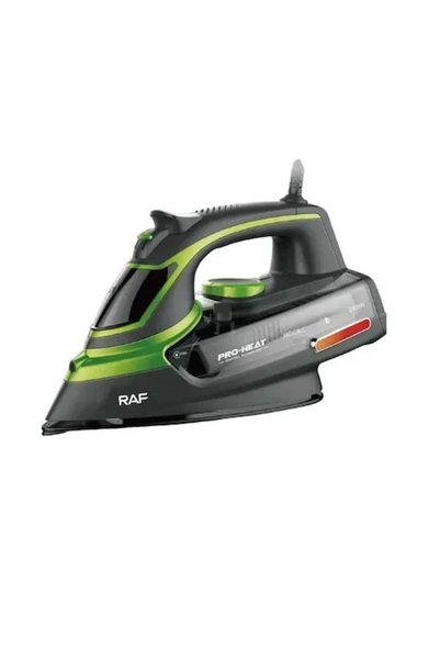 OEM Σίδερο Ατμού 2400W με Αντικολλητική Πλάκα RAF R.1293G Πράσινο/μαύρο