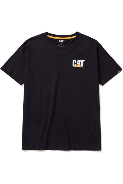 Cat Κοντομάνικο μαύρο T-shirt Trademark Tee L W05324 - (W05324-016-L)