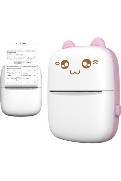 Hurtel Θερμικός Εκτυπωτής Mini Cat HURC9 - Ροζ 9145576278994 - (HURC9P)