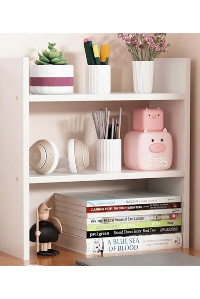 Grcstyle MDF Masa Üstü Düzenleyici Kitaplık
