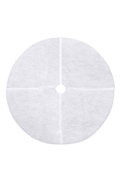 ANTBRO Covoraș Fustă pentru Brad de Crăciun din Bumbac Alb 90cm, ANTBRO®