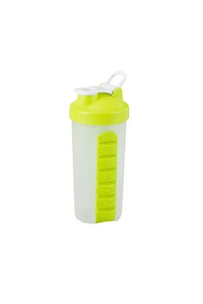 OEM Παγούρι νερού με ενσωματωμένες θήκες 600ml 23265 σε πράσινο χρώμα