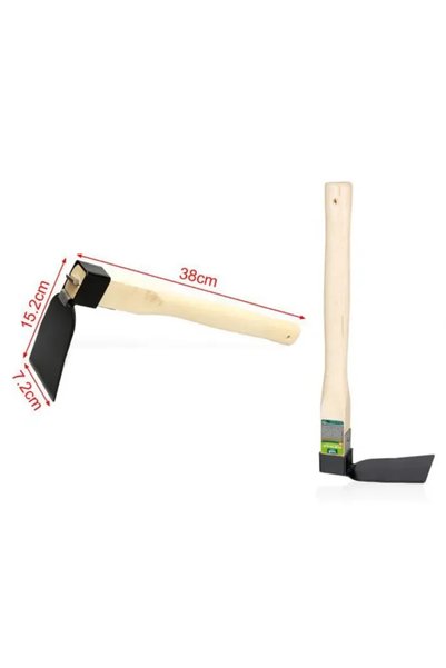 OEM Τσάπα-Αξίνα κήπου με ξύλινη λαβή 38 εκ. KMT Tools 8435674848207