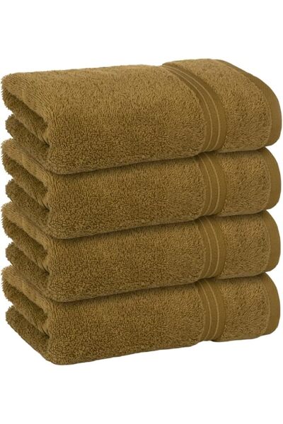 Bliss Casa - Luxury Hand Towels (40 x 70 cm, 4 Pack) - 100% Combed Cotton, Ul...