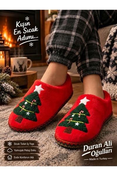 Genel Markalar Zenne Noel Ağacı Gondol Ev Terliği