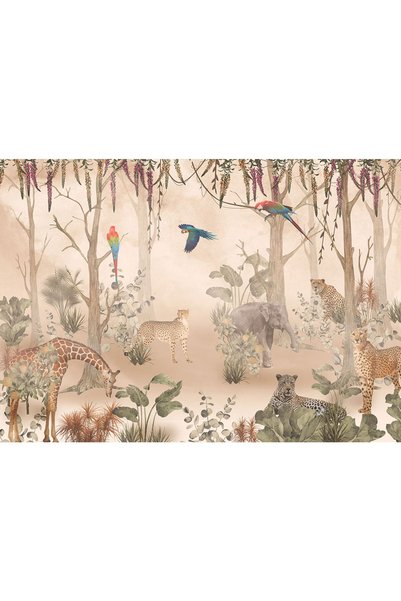VIODESIGN Fototapet Copii, autoadeziv, Animale , multicolor, 80x120 cm CO699
