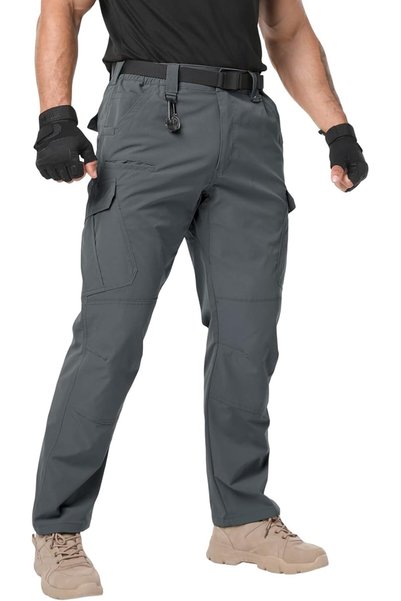 GENERAL Arunlluta Men’s Tactical Pants, Ripstop Water Resistant Cargo Work Pa...